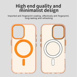 Husa pentru iPhone 17 Pro Max, Techsuit CandyCase MagSafe, portocaliu