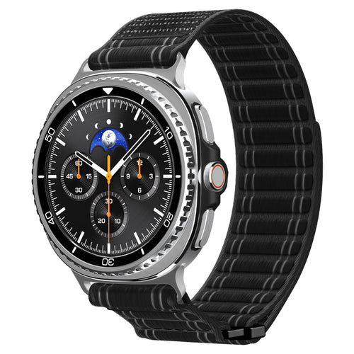 Curea pentru Samsung Galaxy Watch8 40mm, Spigen Watchband WBF0 (AMP10153), negru