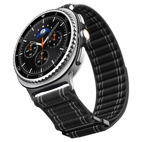 Curea pentru Samsung Galaxy Watch8 40mm, Spigen Watchband WBF0 (AMP10153), negru