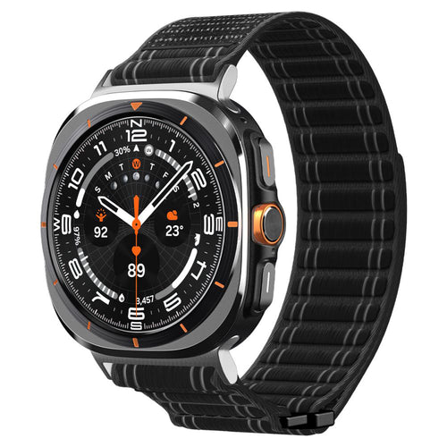 Curea pentru Samsung Galaxy Watch Ultra 47mm, Spigen Watchband WBF0 (AMP10146), negru
