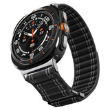 Curea pentru Samsung Galaxy Watch Ultra 47mm, Spigen Watchband WBF0 (AMP10146), negru