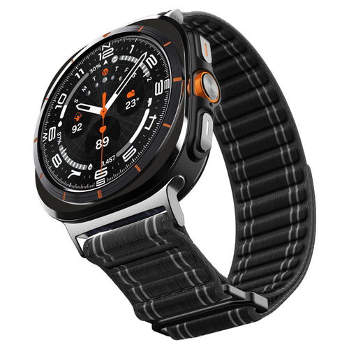 Curea pentru Samsung Galaxy Watch Ultra 47mm, Spigen Watchband WBF0 (AMP10146), negru