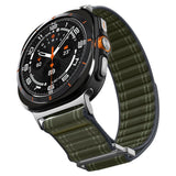 Curea pentru Samsung Galaxy Watch Ultra 47mm, Spigen Watchband WBF0 (AMP10147), verde