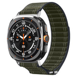 Curea pentru Samsung Galaxy Watch Ultra 47mm, Spigen Watchband WBF0 (AMP10147), verde