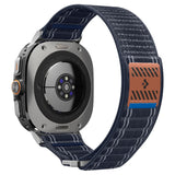 Curea pentru Samsung Galaxy Watch Ultra 47mm, Spigen Watchband WBF0 (AMP10148), bleumarin