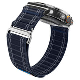 Curea pentru Samsung Galaxy Watch Ultra 47mm, Spigen Watchband WBF0 (AMP10148), bleumarin