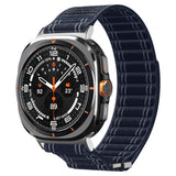Curea pentru Samsung Galaxy Watch Ultra 47mm, Spigen Watchband WBF0 (AMP10148), bleumarin