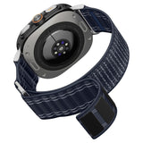 Curea pentru Samsung Galaxy Watch Ultra 47mm, Spigen Watchband WBF0 (AMP10148), bleumarin