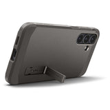 Husa pentru Samsung Galaxy S25 FE, Spigen Tough Armor MagSafe (ACS10030), cenusiu