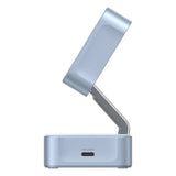 Incarcator wireless UGREEN W752 (55960B), MagSafe, Incarcare rapida, Qi2, pentru iPhone, AirPods, Apple Watch, 35W, bleu