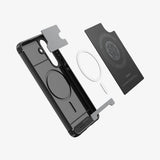 Husa pentru Samsung Galaxy S25 FE, Spigen Core Armor MagSafe (ACS10021), negru