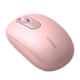 Mouse wireless UGREEN MU105 (90686), 800/1200/1600/2400 DPI, roz