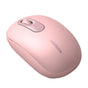 Mouse wireless UGREEN MU105 (90686), 800/1200/1600/2400 DPI, roz