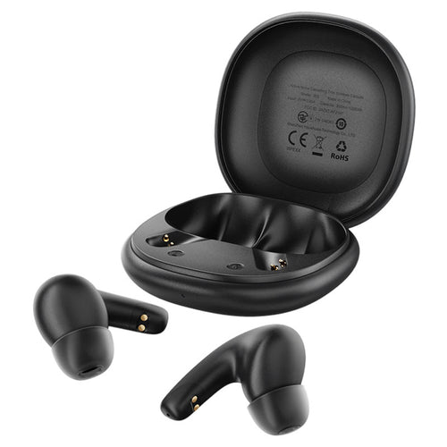 Casti wireless Acefast (W3), Bluetooth V5.4, Active Reducere zgomot, 4-Mics, ANC + ENC, IPX4, 350mAh, negru