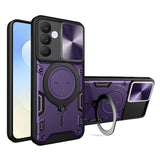 Husa pentru Samsung Galaxy S25 FE, Techsuit CamGuard Pro, albastru