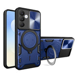 Husa pentru Samsung Galaxy S25 FE, Techsuit CamGuard Pro, albastru