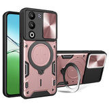 Husa pentru OPPO A5 4G, Techsuit CamGuard Pro, roz auriu