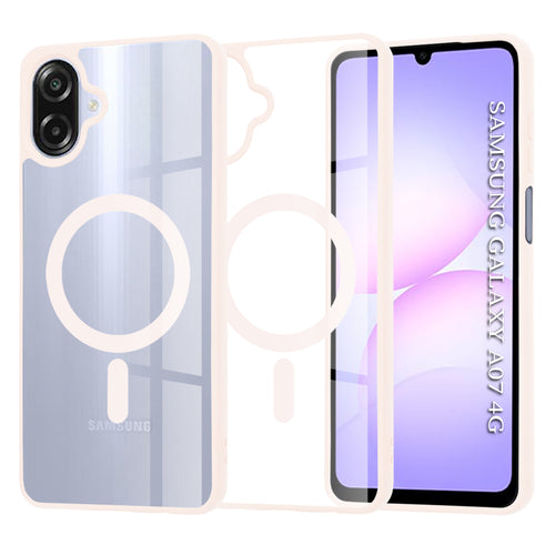 Husa pentru Samsung Galaxy A07 4G, Techsuit MagSafe Pro, roz