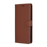 Husa pentru Xiaomi 15T Pro, Techsuit Leather Folio, maro