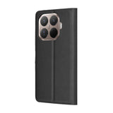 Husa pentru Xiaomi 15T Pro, Techsuit Leather Folio, maro