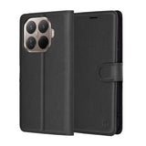 Husa pentru Xiaomi 15T Pro, Techsuit Leather Folio, maro