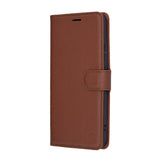 Husa pentru Xiaomi 15T, Techsuit Leather Folio, maro