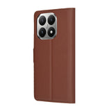 Husa pentru Xiaomi 15T, Techsuit Leather Folio, maro