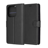 Husa pentru Xiaomi 15T, Techsuit Leather Folio, maro