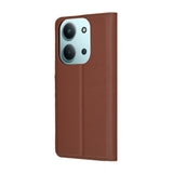Husa pentru Xiaomi Redmi 15C 4G, Techsuit Leather Folio, maro