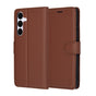 Husa pentru Samsung Galaxy S25 FE, Techsuit Leather Folio, maro