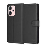 Husa pentru OPPO Reno14 FS 5G, Techsuit Leather Folio, maro