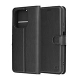 Husa pentru Honor 400 Smart 5G, Techsuit Leather Folio, maro