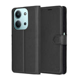 Husa pentru Xiaomi Redmi 15C 4G, Techsuit Leather Folio, maro