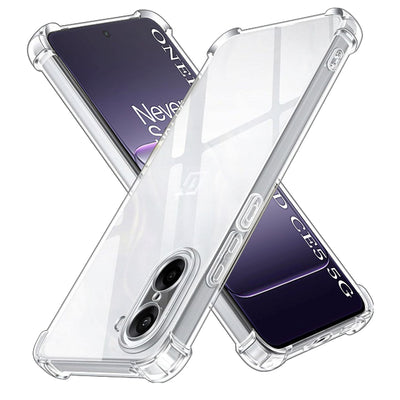 Husa pentru OnePlus Nord CE5, Techsuit Shockproof Clear Silicone, transparenta