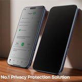 Folie de protectie pentru iPhone 17 Pro Max, Torras GlassGo Install Master Privacy