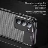 Husa pentru Xiaomi Redmi 15 5G, Techsuit CarbonFiber, negru