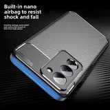 Husa pentru Xiaomi Redmi 15 5G, Techsuit CarbonFiber, negru