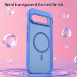 Husa pentru Google Pixel 10, Techsuit HaloFrost II MagSafe, albastru