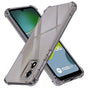 Husa pentru Motorola Moto E13, Techsuit Shockproof Clear Silicone, fumuriu