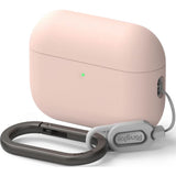 Husa casti pentru AirPods Pro 3, Ringke, Silicone Pink Sand, roz