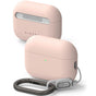 Husa casti pentru AirPods Pro 3, Ringke, Silicone Pink Sand, roz
