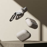 Husa casti pentru AirPods Pro 3, Ringke, Silicone Stone