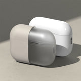 Husa casti pentru AirPods Pro 3, Ringke, Silicone Stone