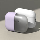 Husa casti pentru AirPods Pro 3, Ringke, Silicone Light, mov