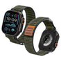 Curea pentru Apple Watch SE 44mm, Spigen Watchband WBF0 (AMP10142), verde