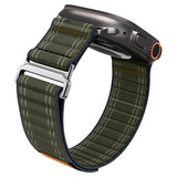 Curea pentru Apple Watch SE 44mm, Spigen Watchband WBF0 (AMP10142), verde