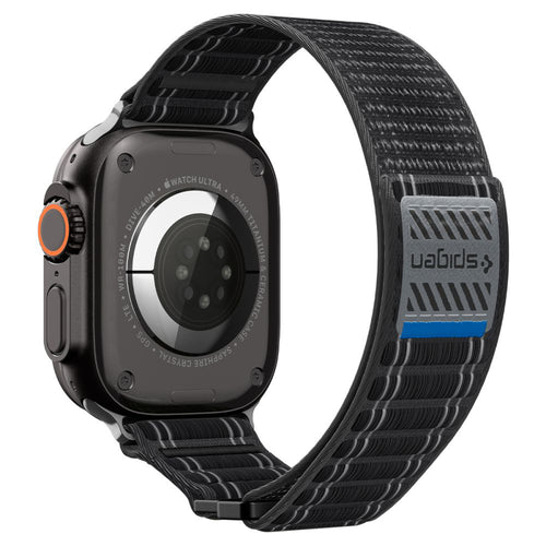 Curea pentru Apple Watch SE 44mm, Spigen Watchband WBF0 (AMP10141), negru
