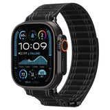 Curea pentru Apple Watch SE 44mm, Spigen Watchband WBF0 (AMP10141), negru
