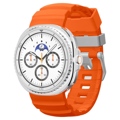 Curea pentru Samsung Galaxy Watch8 40mm, Spigen Watchband WBS2 (AMP10152), portocaliu