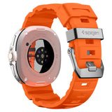 Curea pentru Samsung Galaxy Watch8 40mm, Spigen Watchband WBS2 (AMP10152), portocaliu